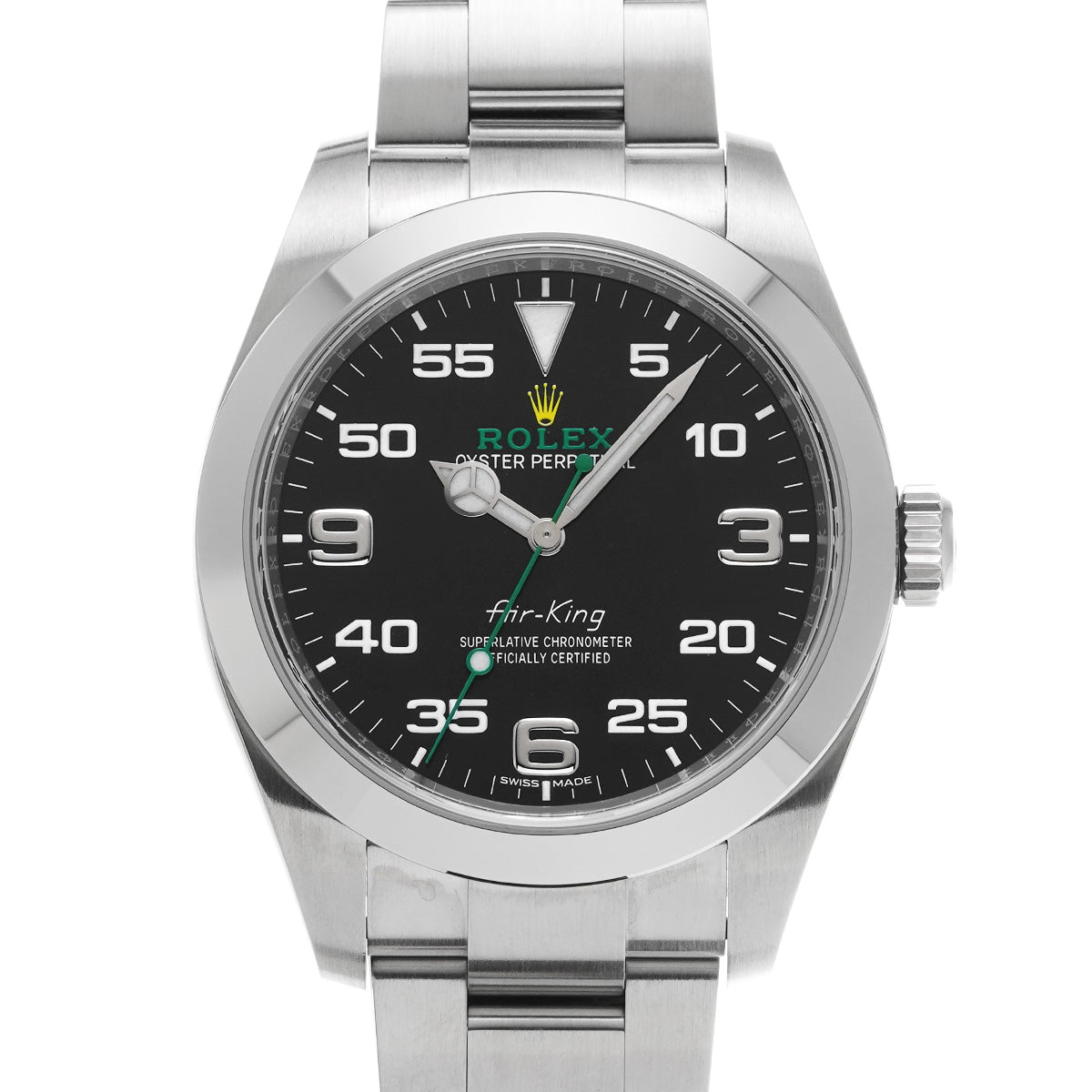 AIRKING 116900 Random Serial Black ROLEX Men's [Pre-owned].