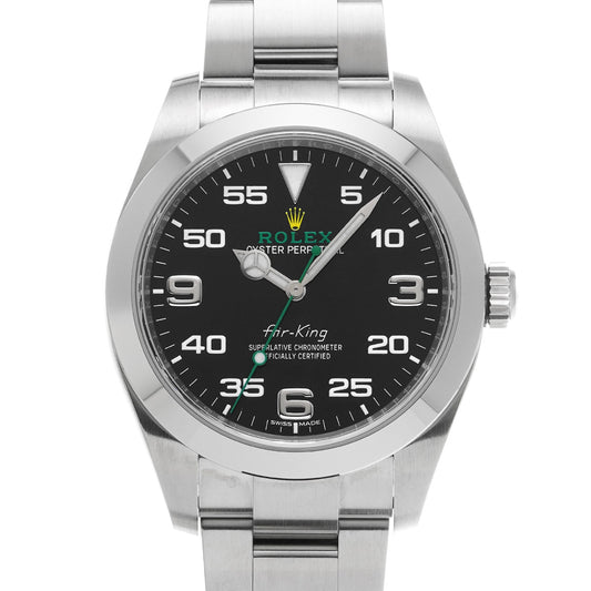 AIRKING 116900 Random Serial Black ROLEX Men's [Pre-owned].