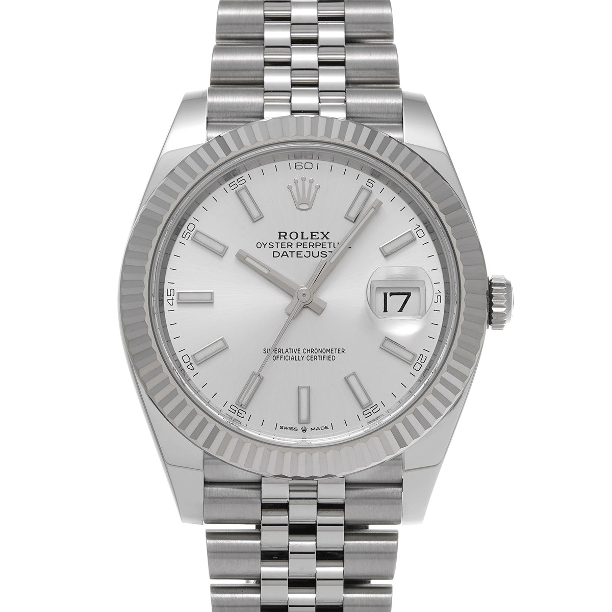 Datejust 41 126334 Random Serial Silver ROLEX Men's [Pre-owned].