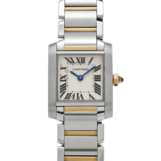 Tank Francaise SM W51007Q4 Silver CARTIER Ladies [Pre-owned]