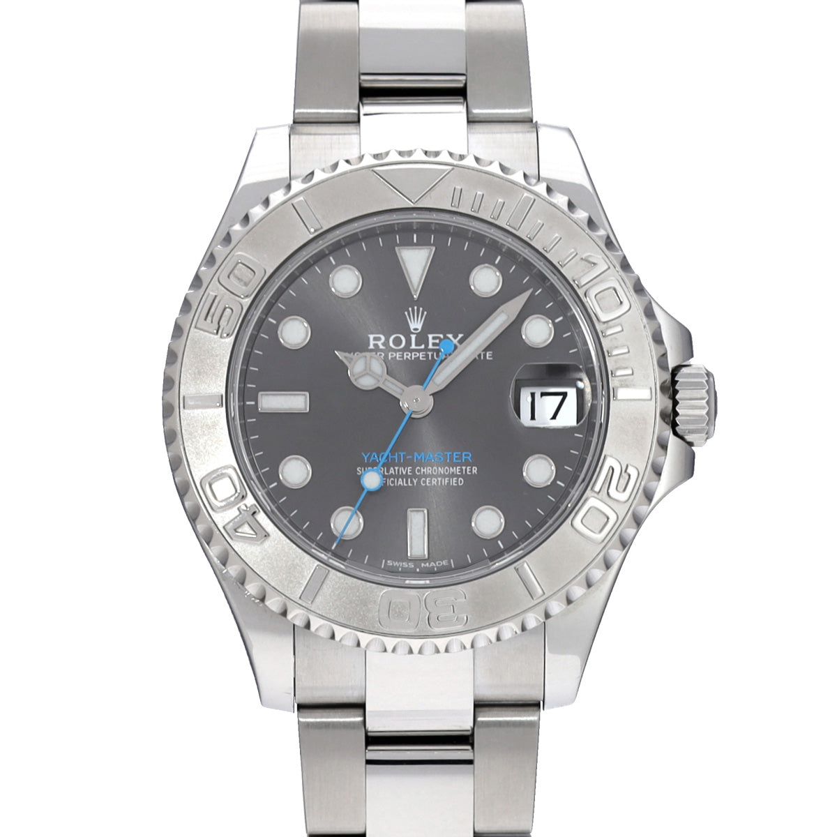 Yacht-Master 37 268622 Random Serial Gray ROLEX Unisex [Pre-Owned].