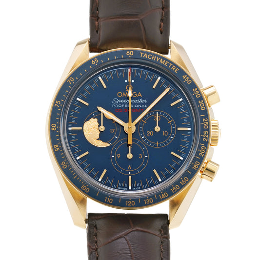 Speedmaster Professional Moon Watch The Last Man on the Moon 311.63.42.30.03.001 Blue OMEGA Men's [pre-owned].