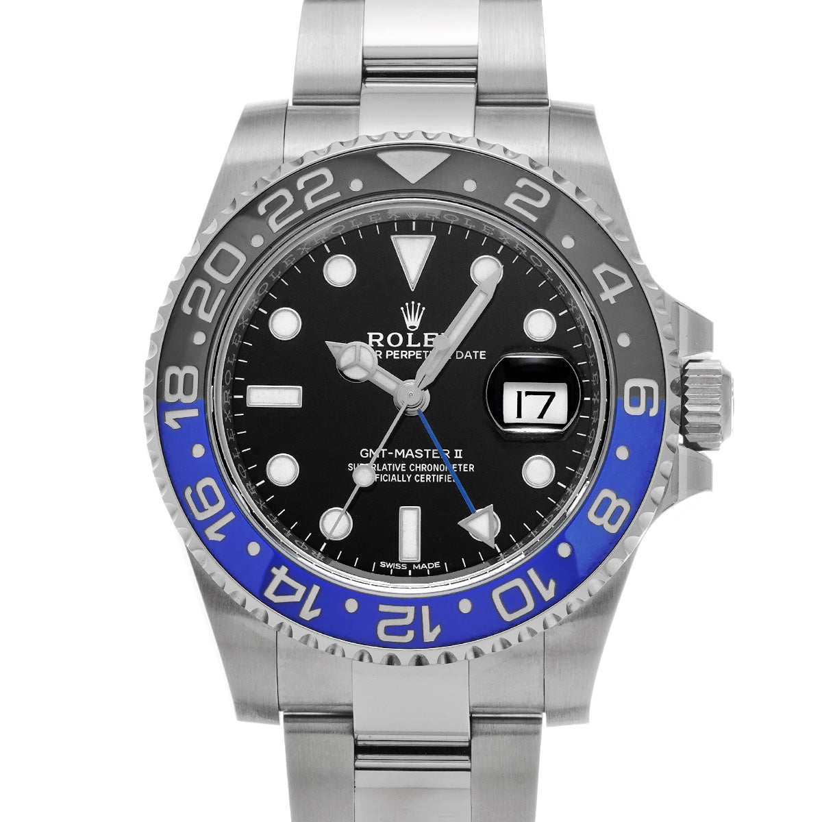 GMT Master II 116710BLNR Random Serial Black ROLEX Men's [Pre-Owned].