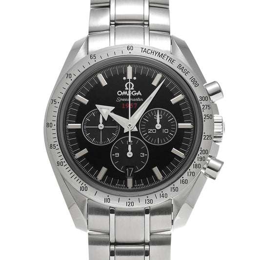 Speedmaster Broad Arrow 1957 Co-Axial 321.10.42.50.01.001 Black OMEGA Men's [Pre-Owned].