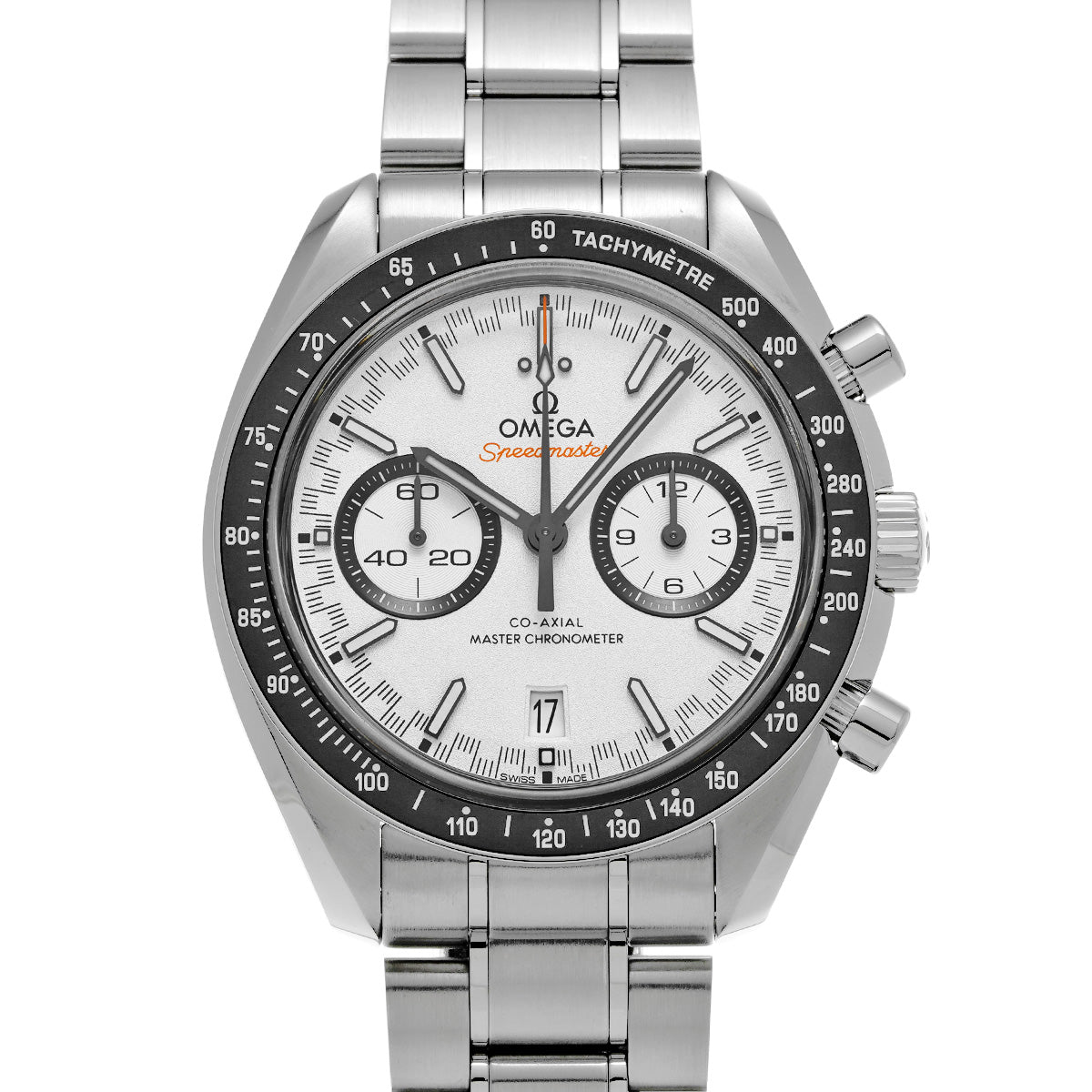 Speedmaster Racing Co-Axial Master Chronometer 329.30.44.51.04.001 White OMEGA Men's [Pre-Owned].