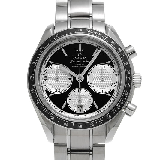 Speedmaster Racing Co-Axial 326.30.40.50.01.002 Black/Silver OMEGA Men's [Pre-Owned].