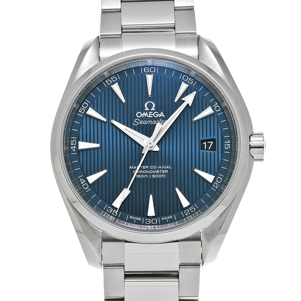 Seamaster Aqua Terra Master Co-Axial 231.10.42.21.03.003 Blue OMEGA Men's [Pre-Owned].