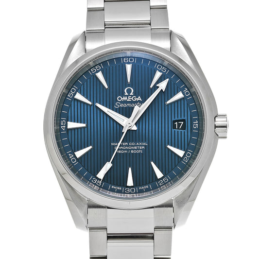 Seamaster Aqua Terra Master Co-Axial 231.10.42.21.03.003 Blue OMEGA Men's [Pre-Owned].