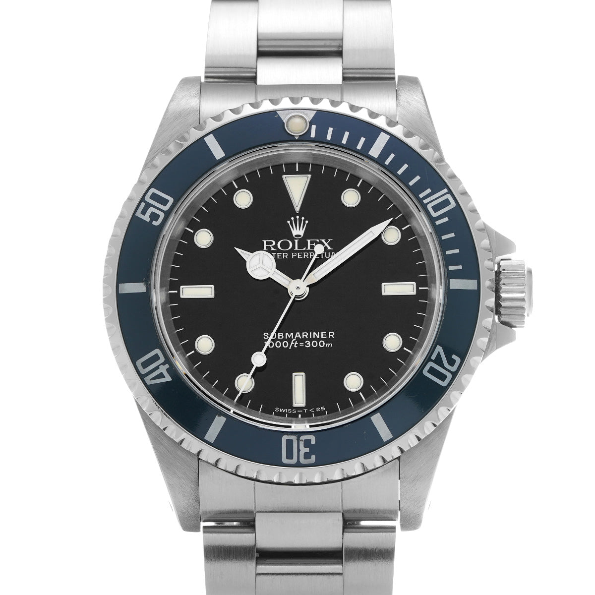 Submariner 14060 E (manufactured circa 1991) Black ROLEX Men's [Pre-Owned].