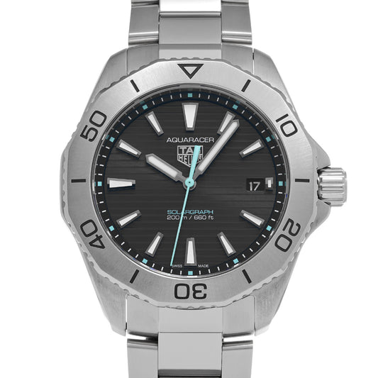 Aquaracer Professional 200 Solar Graph WBP1114.BA0000 Black TAG HEUER Men's [Pre-Owned]