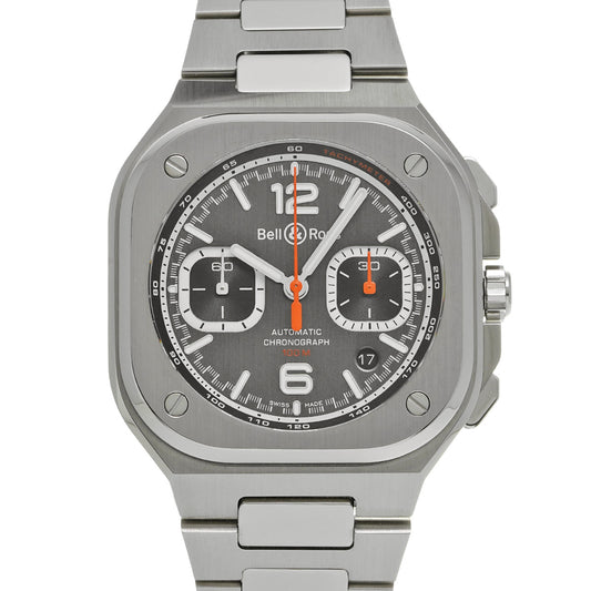 BR 05 Chrono Sport Steel BR05C-SP-ST/SST Gray Bell &amp; Ross Men's [pre-owned]