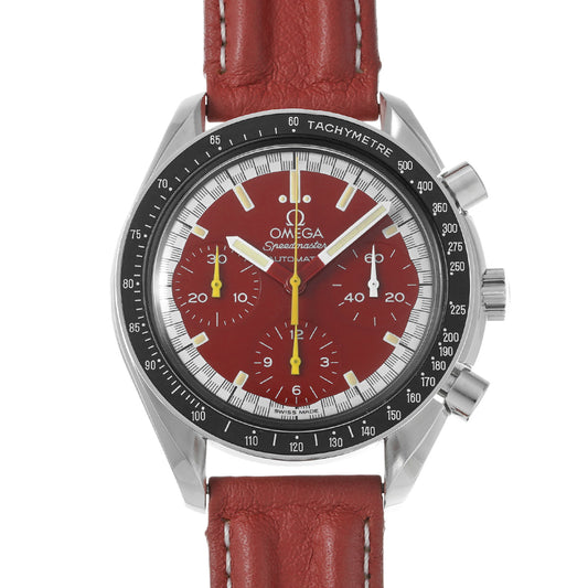 Speedmaster Racing Michael Schumacher 3810.61.41 Red OMEGA Men's [Pre-Owned].