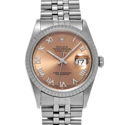 DATE JUST 16220 S (manufactured circa 1993) Pink ROLEX Men's [Pre-Owned].