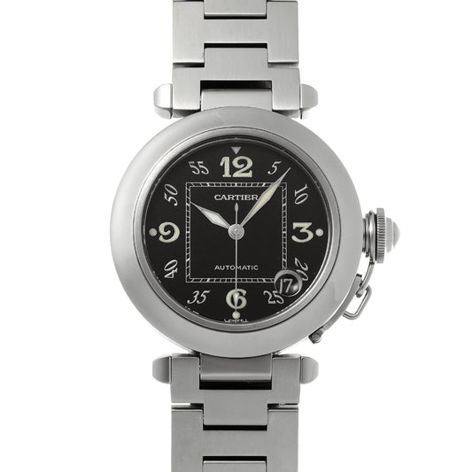 W31043M7 Pasha C Black CARTIER Unisex [Pre-Owned].