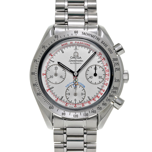 Speedmaster Automatic 2006 Torino Olympic Games 3538.30 Silver OMEGA Ladies [Pre-owned]