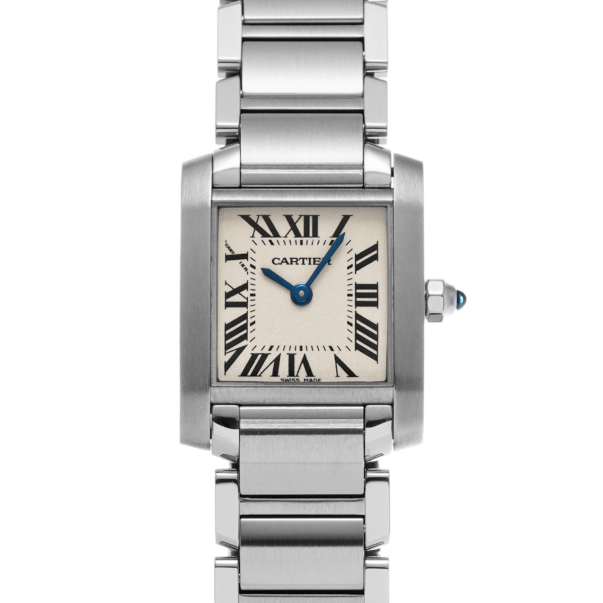 Tank Francaise SM W51008Q3 Silver CARTIER Ladies [Pre-owned]