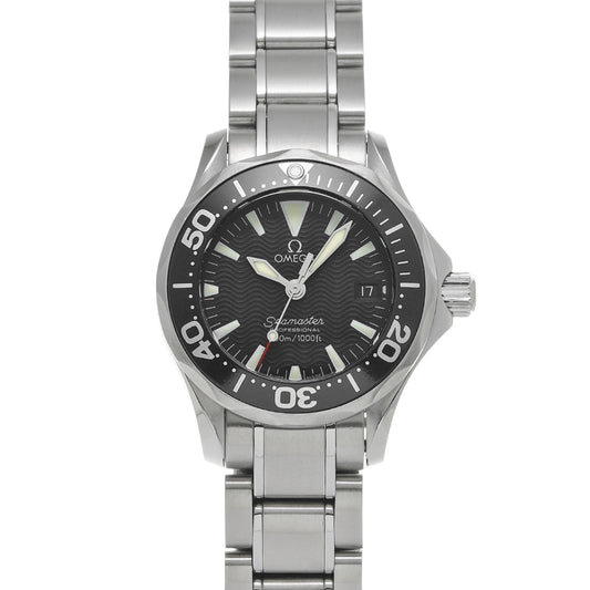 Seamaster Professional 300 2284.50 Black OMEGA Ladies [Pre-owned]