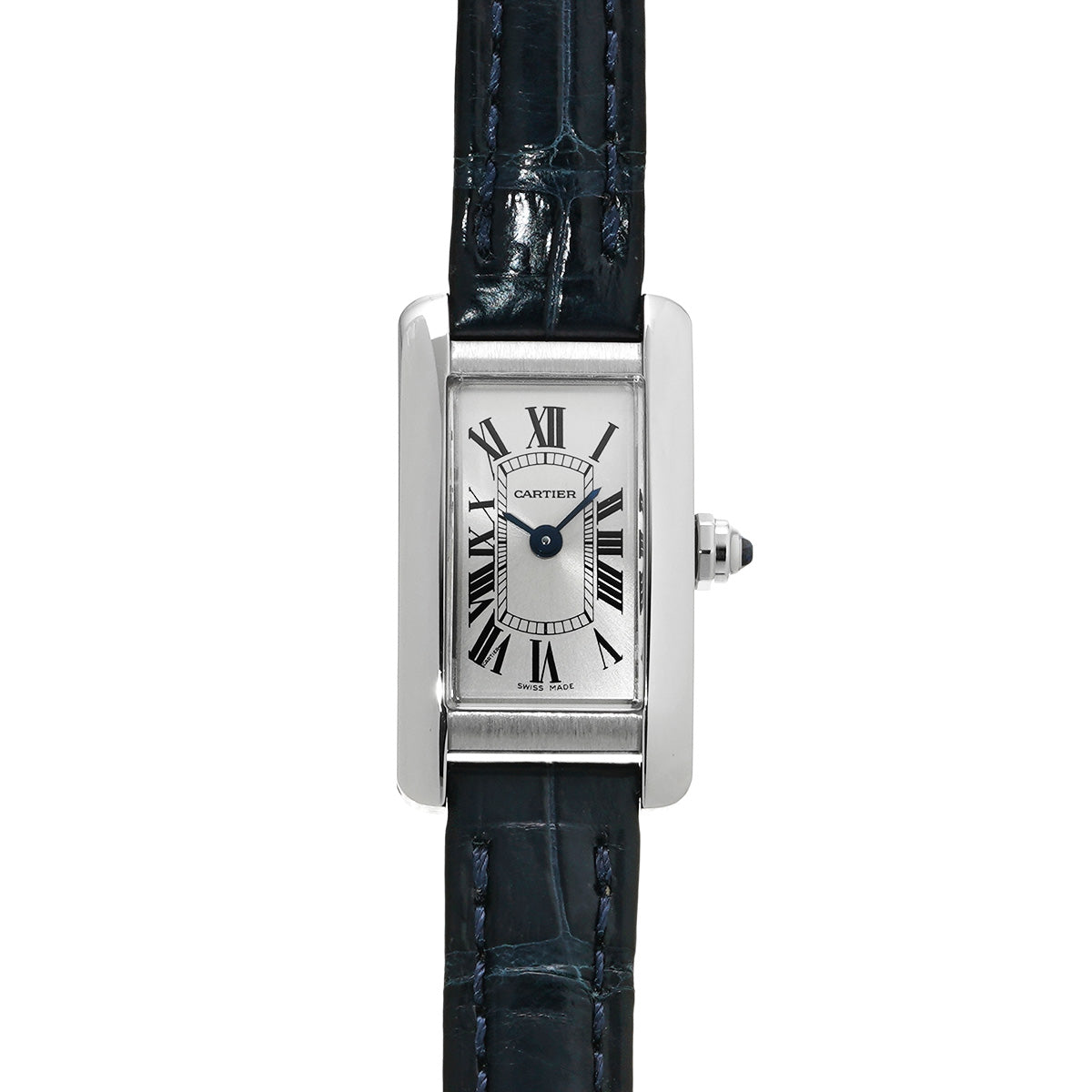 Tank American Mini WSTA0032 Silver CARTIER Ladies [Pre-owned]