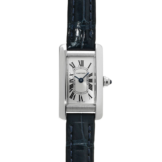 Tank American Mini WSTA0032 Silver CARTIER Ladies [Pre-owned]