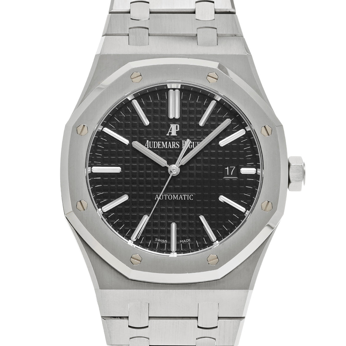15400ST.OO.1220ST.01 Royal Oak Automatic Black AUDEMARS PIGUET Men's [Pre-Owned].