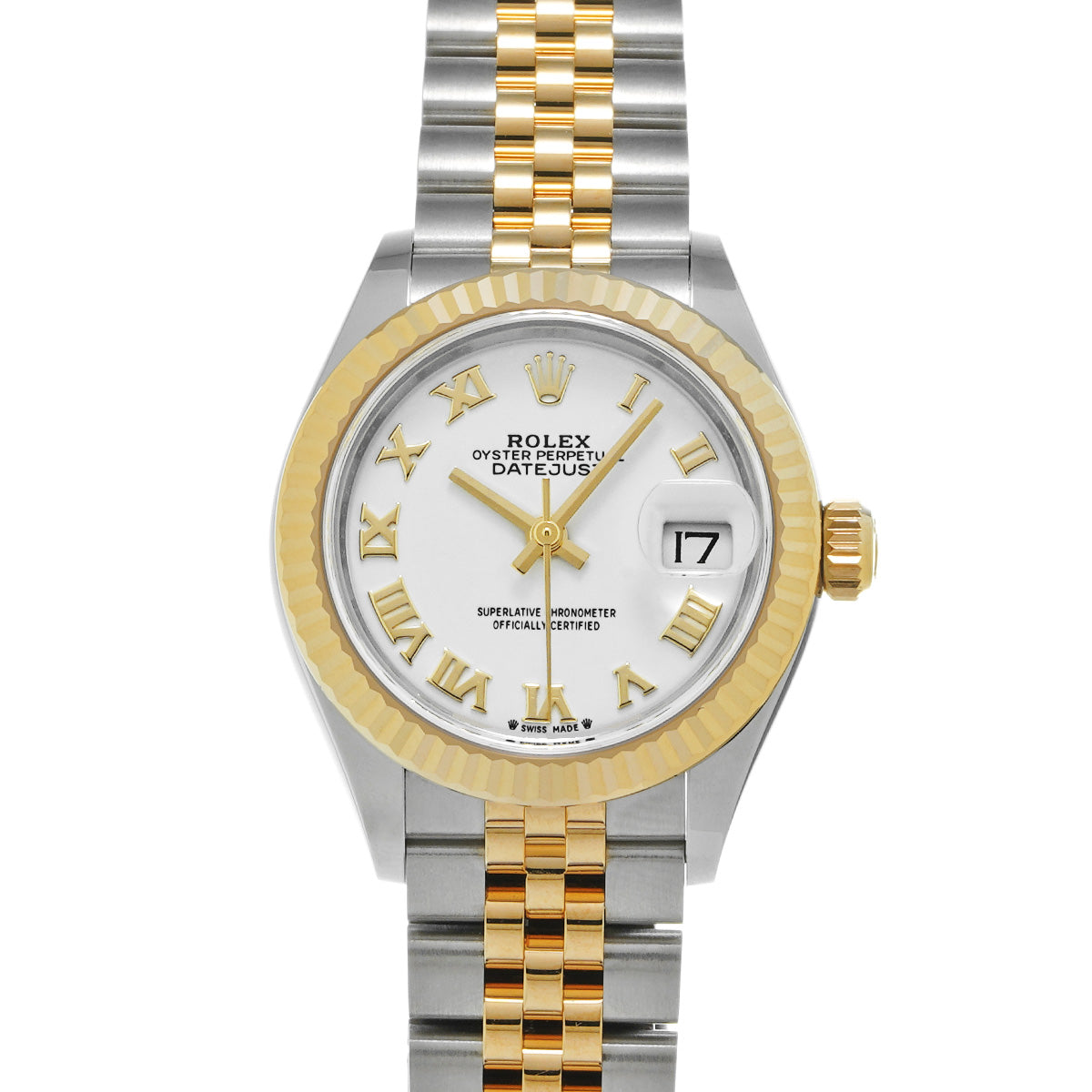 Lady Datejust 28 279173 Random Serial White ROLEX Ladies [Pre-owned].