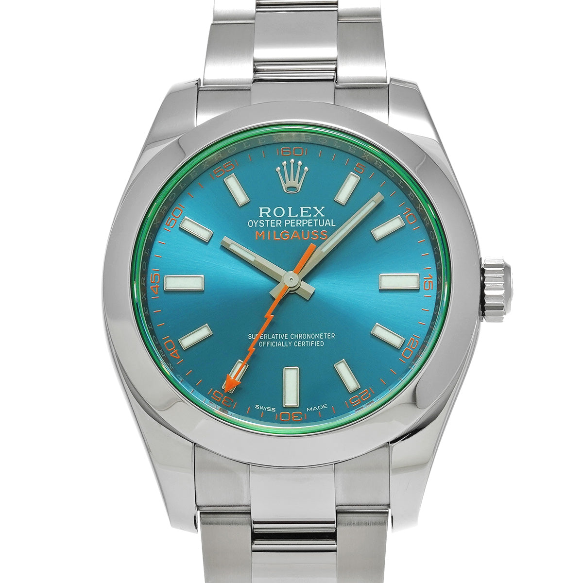 Milgauss 116400GV Random Serial Z-Blue ROLEX Men's [Pre-Owned].