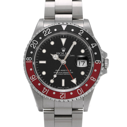 GMT Master II 16710 E (manufactured circa 1991) Black ROLEX Men's [Pre-Owned].