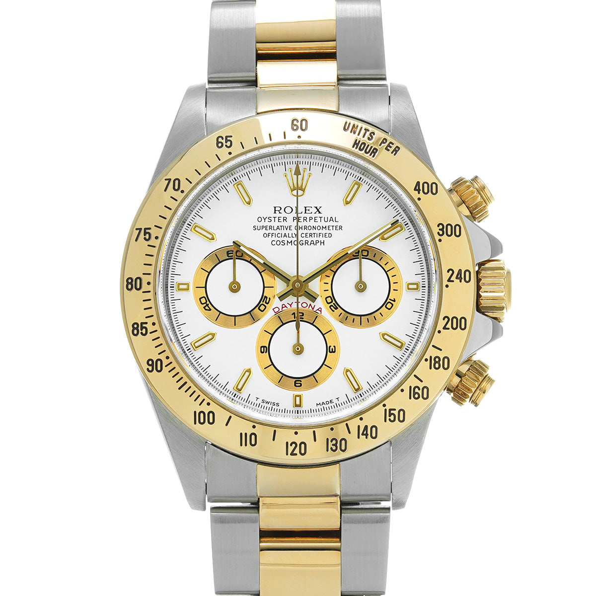 Cosmograph Daytona 16523 U (manufactured circa 1997) White ROLEX Men's [Pre-Owned].