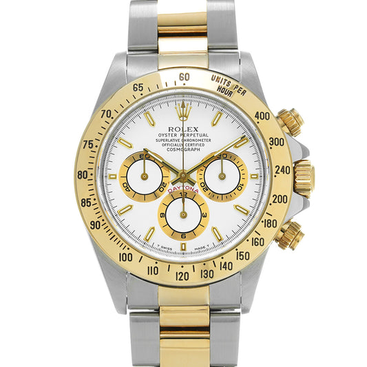 Cosmograph Daytona 16523 U (manufactured circa 1997) White ROLEX Men's [Pre-Owned].