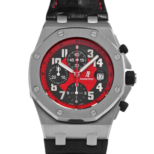 Royal Oak Offshore Chrono MASATO 26195ST.OO.D101CR.01 Black/Red AUDEMARS PIGUET Men's [pre-owned]