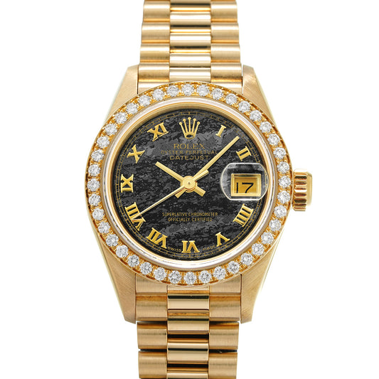 DATE JUST 69138 E (manufactured circa 1991) Ferrite Stone ROLEX Ladies [Pre-Owned].