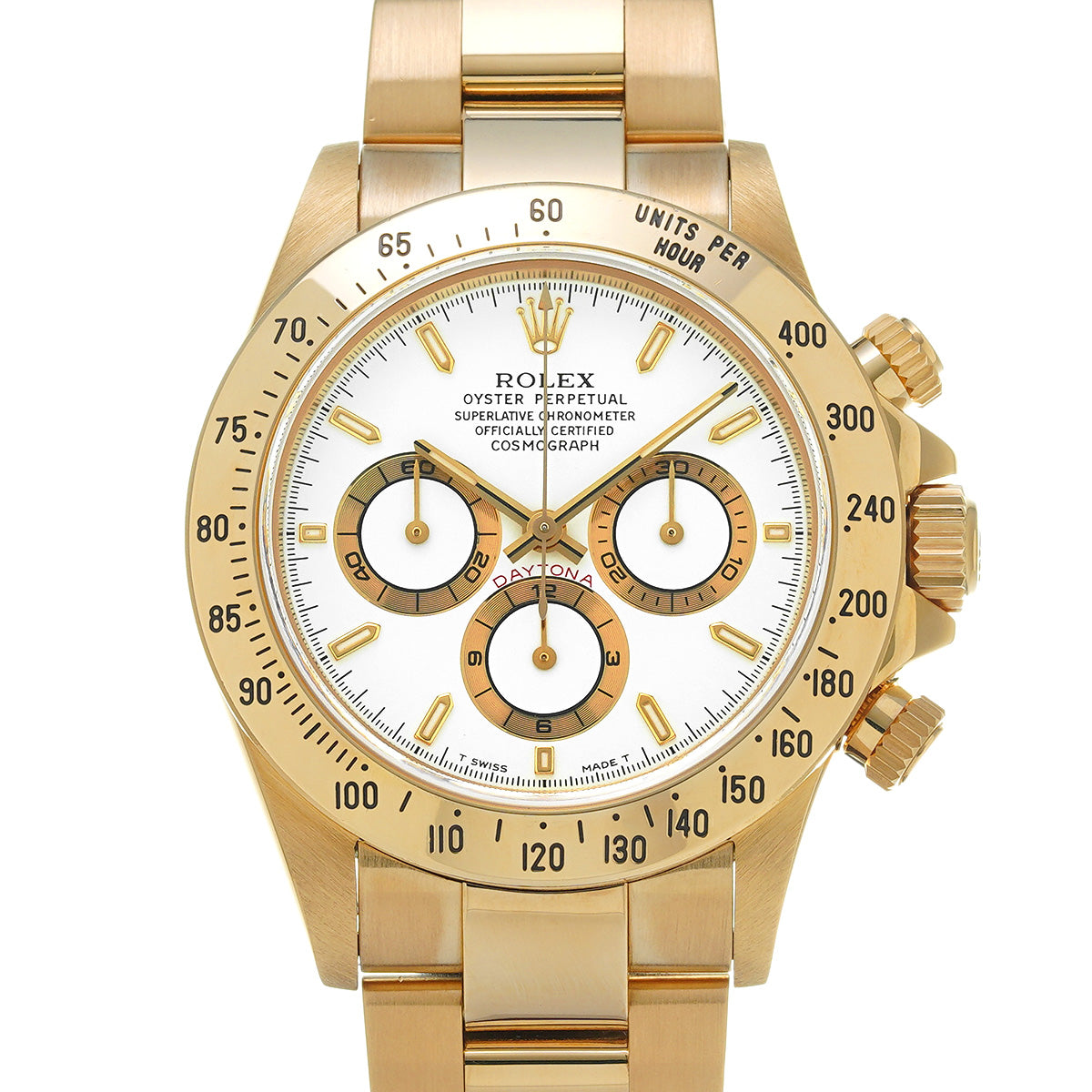 Cosmograph Daytona 16528 T (manufactured around 1996) White ROLEX Men's [Pre-Owned].