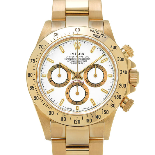 Cosmograph Daytona 16528 T (manufactured around 1996) White ROLEX Men's [Pre-Owned].