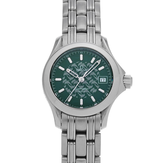 Seamaster 120 Jacques Mayol 1998 2586.70 Green OMEGA Ladies [Pre-owned].