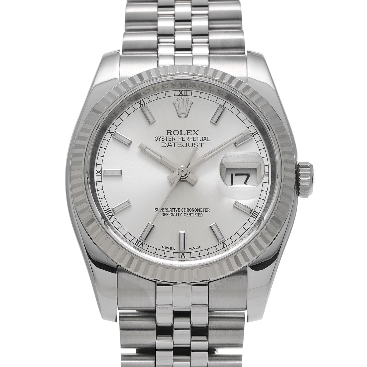 DATE JUST 116234 Random Serial Silver ROLEX Men's [Pre-owned].