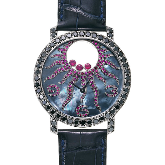 Happy Sun 207470-1009 Blue MOP/Pink Sapphire Chopard Ladies [Pre-Owned].