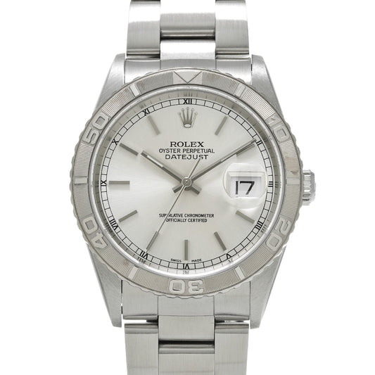 Datejust Thunderbird 16264 F (manufactured circa 2003) Silver ROLEX Men's [Pre-Owned].