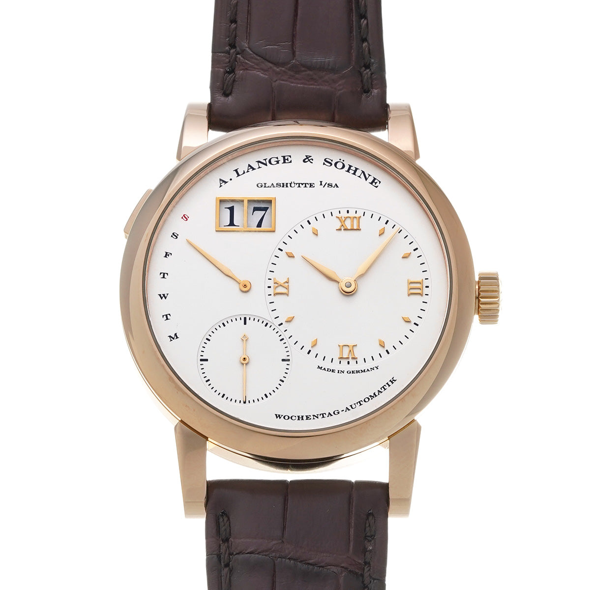 Lange 1 Daymatic LS3204AD Silver A. Lange &amp; Sohne Men's [Pre-Owned].