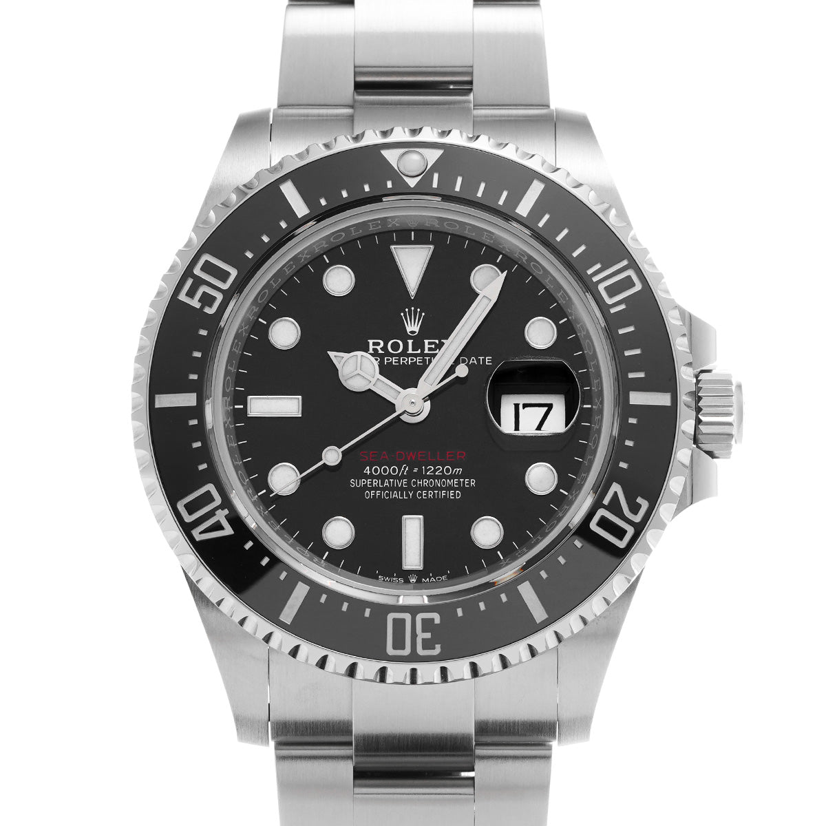 Sea-Dweller 126600 Random Serial Black ROLEX Men's [Pre-owned].