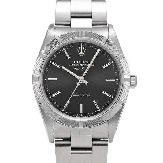 Air-King 14010 U (manufactured circa 1997) Black ROLEX Men's [Pre-owned].