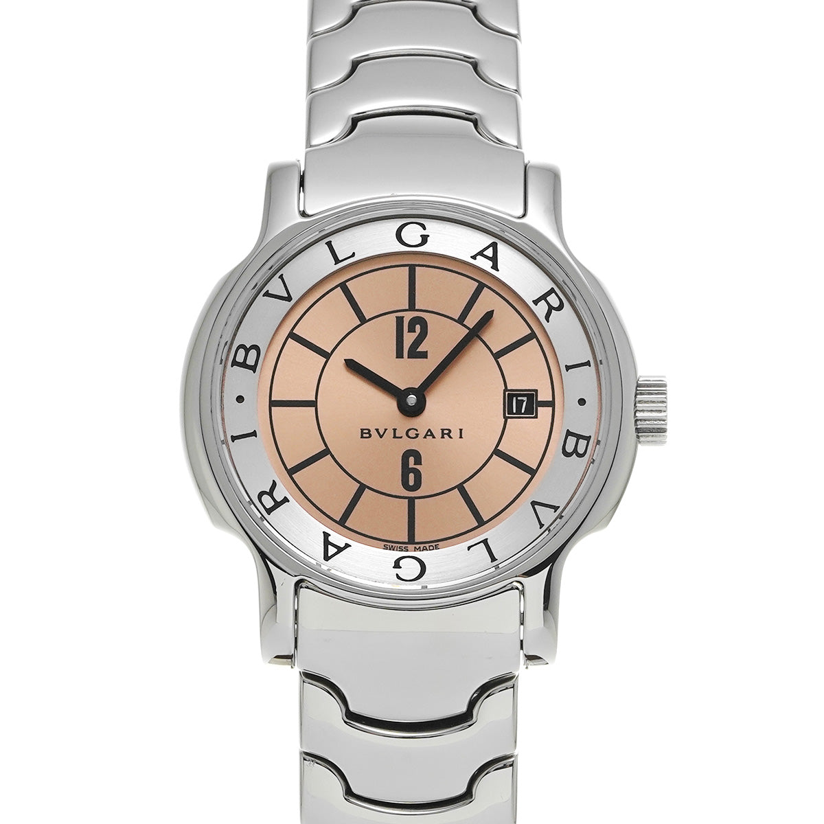 Solo Tempo ST29S Pink BVLGARI Ladies [Pre-owned].