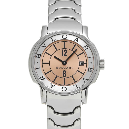 Solo Tempo ST29S Pink BVLGARI Ladies [Pre-owned].