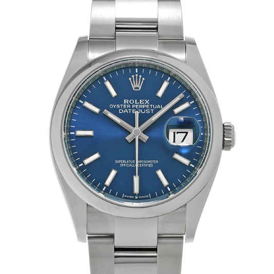 Datejust 36 126200 Random Serial Blue ROLEX Men's [Pre-Owned].