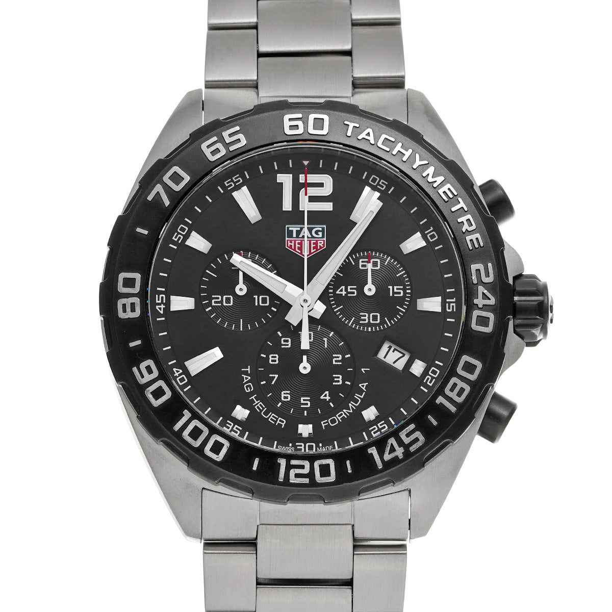 CAZ1010.BA0842 Formula 1 Quartz Chronograph Black TAG HEUER Men's [Pre-Owned].