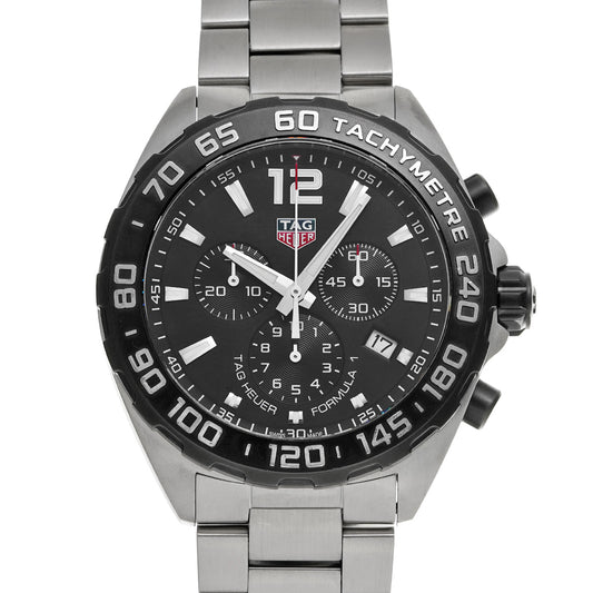 CAZ1010.BA0842 Formula 1 Quartz Chronograph Black TAG HEUER Men's [Pre-Owned].