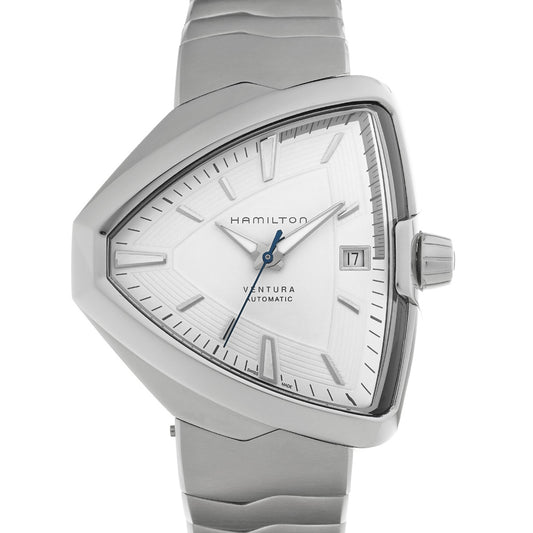 Ventura Elvis 80 Auto H24505111 White HAMILTON Men's [Pre-Owned].