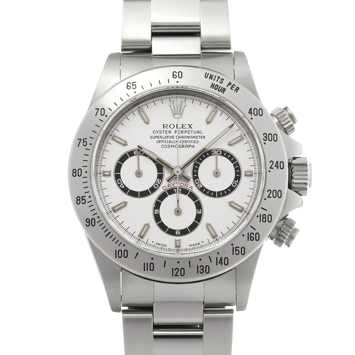 16520 Cosmograph Daytona U (manufactured circa 1997) White ROLEX Men's [Pre-Owned].