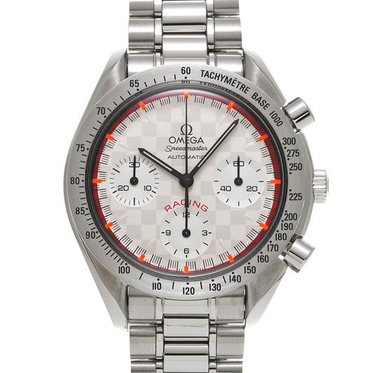3517.30 Speedmaster Racing Michael Schumacher 2000 Silver OMEGA Men's [Pre-Owned].