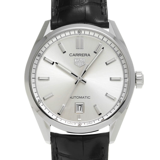 CARRERA Calibre 5 WBN2111.FC6505 Silver TAG HEUER Men's [Pre-Owned].