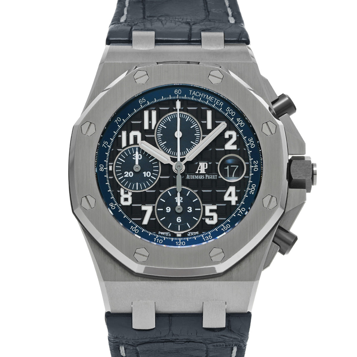 Royal Oak Offshore Chronograph 26470ST.OO.A028CR.01.A Black/Blue AUDEMARS PIGUET Men's [Pre-owned]